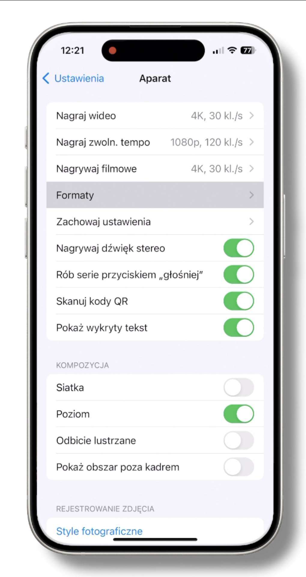 ios17-ustawienia